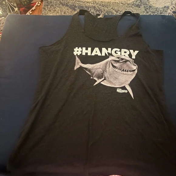 Disney extra large Bruce tank top from finding Nemo razorback #hangry - Picture 1 of 5